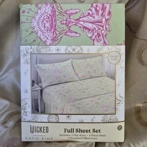 NWT Wicked x Katie Kime Sheet Set